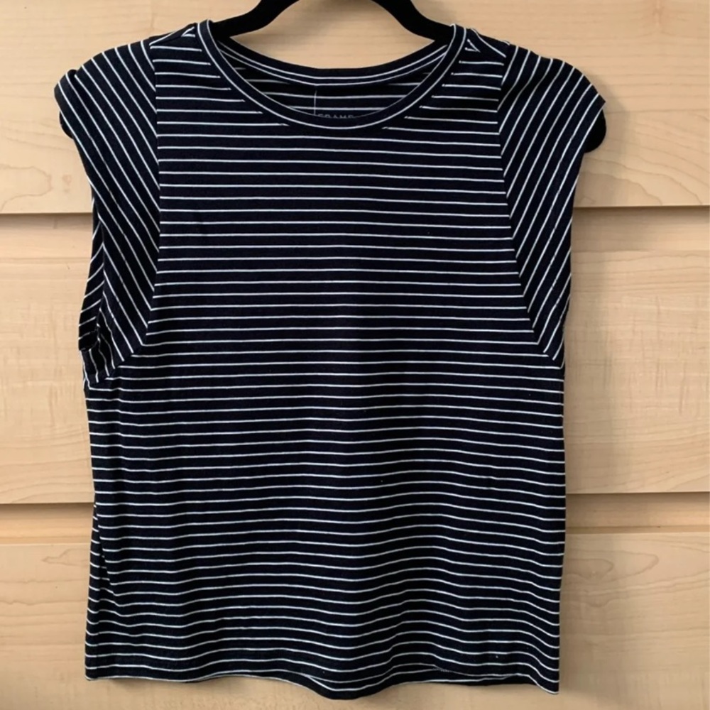 Striped FRAME Top